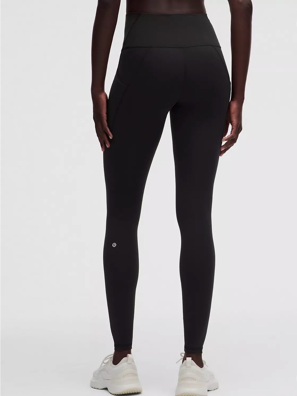 lululemon wunder under train High-Rise Pant with Pockets 25" Black Leggings Size